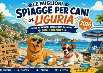 Liguria con il cane