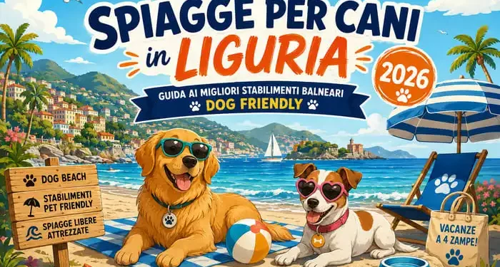 Liguria con il cane