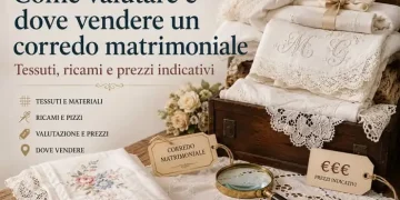 dove vendere un corredo