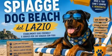 Lazio spiagge cani