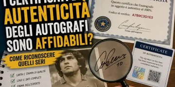 certificagto autografi