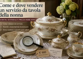 servizio da tavola quotazioni