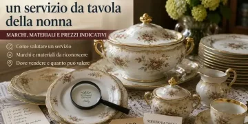 servizio da tavola quotazioni