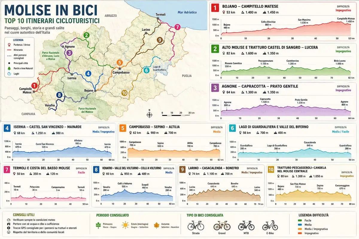 Molise cicloturismo
