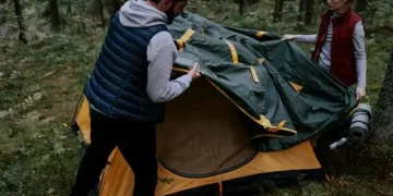 tenda posizione