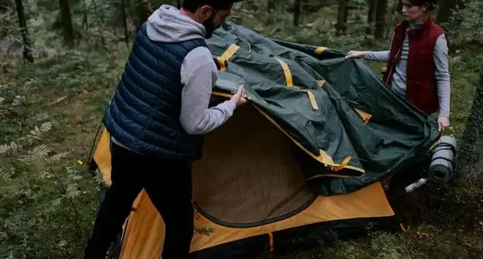 tenda posizione