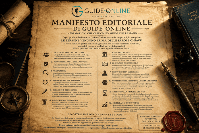I valori di Guide on line