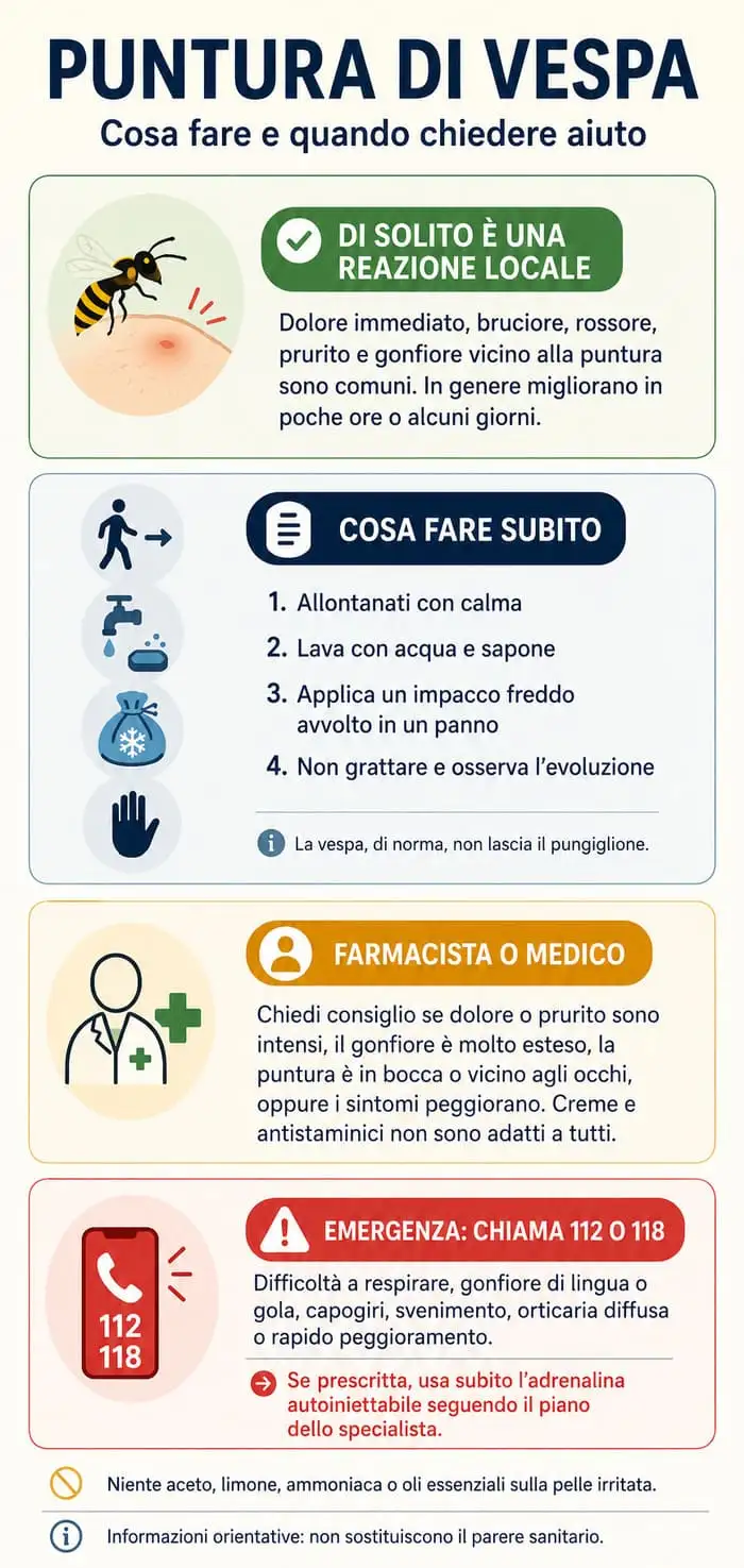 vespe punture prodotti