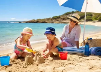 bambini giochi spiaggia