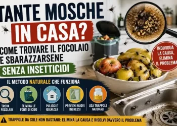mosche sistemi per eliminarle