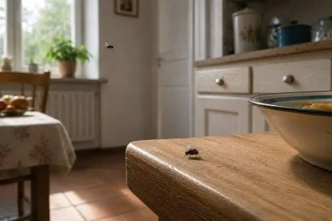 eliminare mosche casa