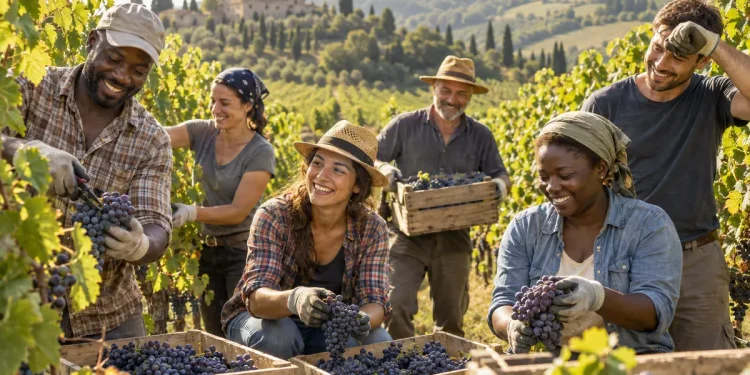 vendemmia stipendio