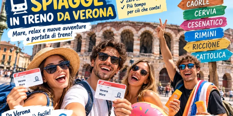 andare dal mare da Verona