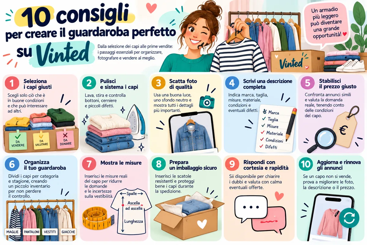 consigli Vinted guardaroba