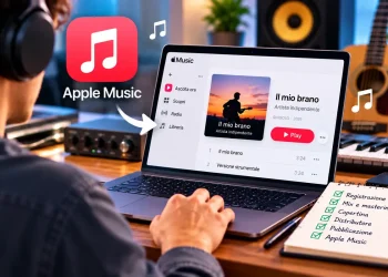 Come pubblicare una propria canzone su Apple Music nel 2026