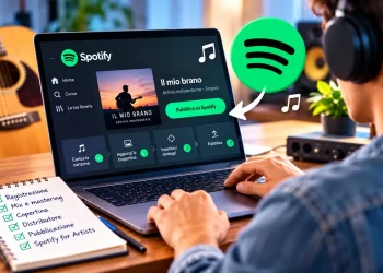 Come pubblicare una propria canzone su Spotify e quanto costa nel 2026