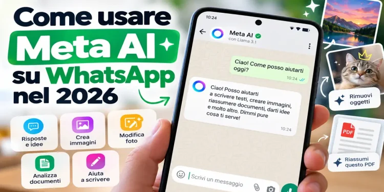 Come usare Meta AI su WhatsApp nel 2026
