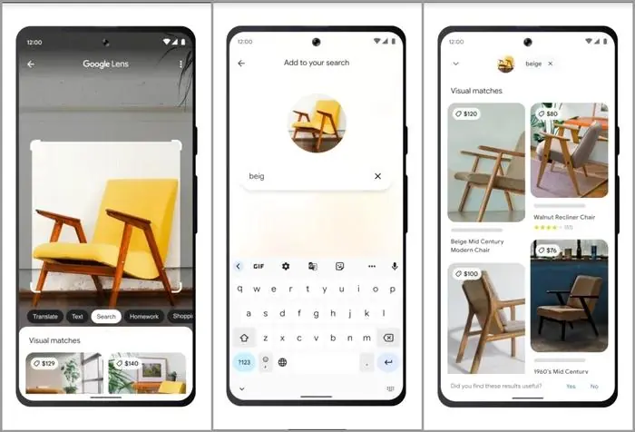 Google Lens mobili