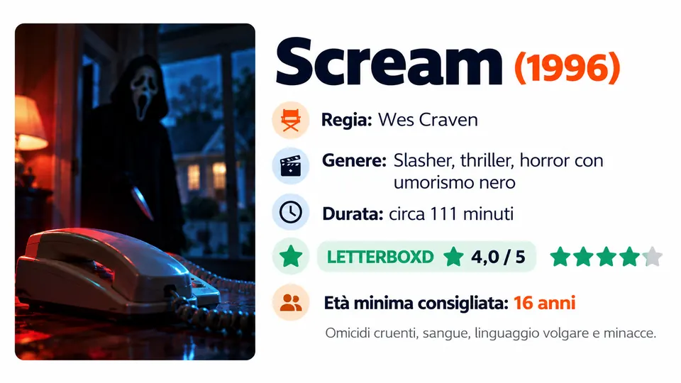 Scream locandina